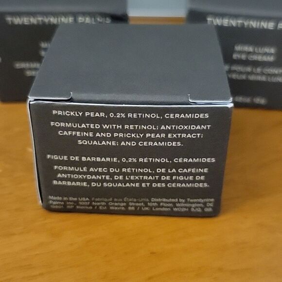 NEW TWENTYNINE PALMS MIRA LUNA RETINOL CERAMIIDES CLEAN BEAUTY EYE CREAM .42 OZ - Picture 8 of 9